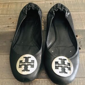 Tory Burch Authentic black flats. Size 7